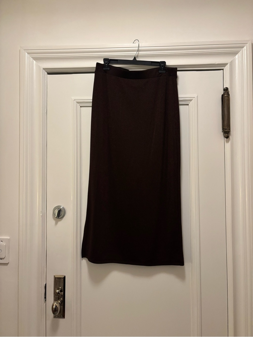 Old Navy Sparkly Brown & Black Midi Skirt